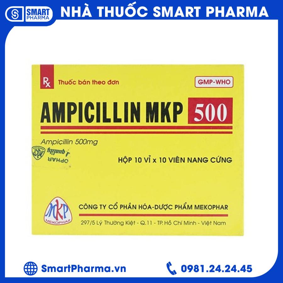 Ampicillin 500mg Smart Pharma - Ampicillin 500mg