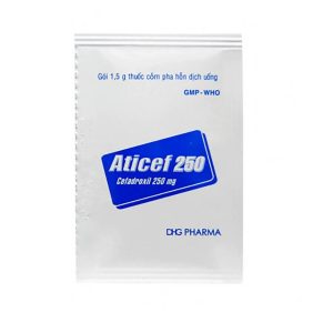 Smart Pharma - Cốm pha hỗn dịch Aticef 250mg trị nhiễm khuẩn, nhiễm trùng (24 gói x 1,5 g) 1 Smart Pharma - Aticef 2