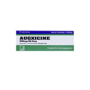 Smart Pharma - Thuốc Augxicine 500mg/62.5mg Jersey điều trị viêm amidan, viêm xoang (10 gói x 1000mg) 1 Smart Pharma - Augxicine 500mg 62.5mg 2