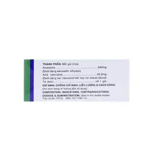 Smart Pharma - Augxicine 500mg 62.5mg 3