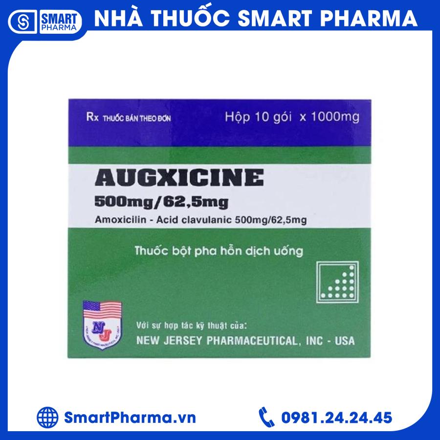 Augxicine 500mg_62.5mg Smart Pharma - Augxicine 500mg 62.5mg