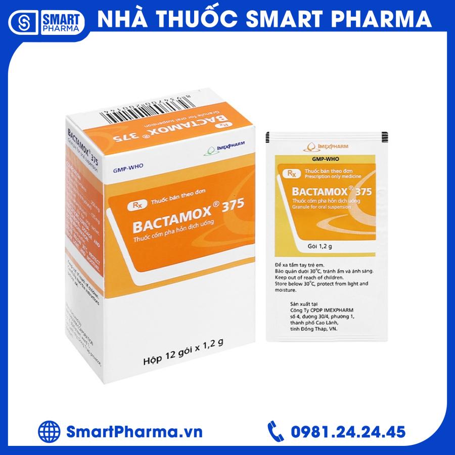 Bactamox 375mg Smart Pharma - Bactamox 375mg