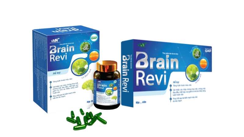 Bổ sung Magie qua viên uống bổ não Brain Revi