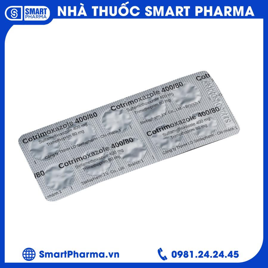 Cotrimoxazole 400_80150mg (2) Smart Pharma - Cotrimoxazole 400 80150mg 2