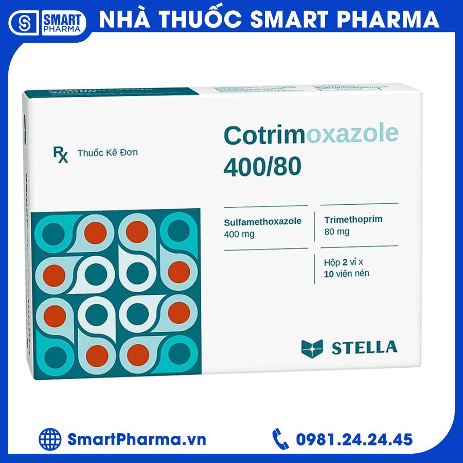 Cotrimoxazole 400_80150mg Smart Pharma - Cotrimoxazole 400 80150mg