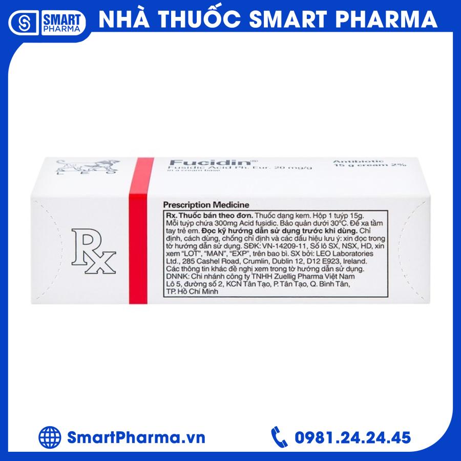 Fucidin cream (2) Smart Pharma - Fucidin cream 2
