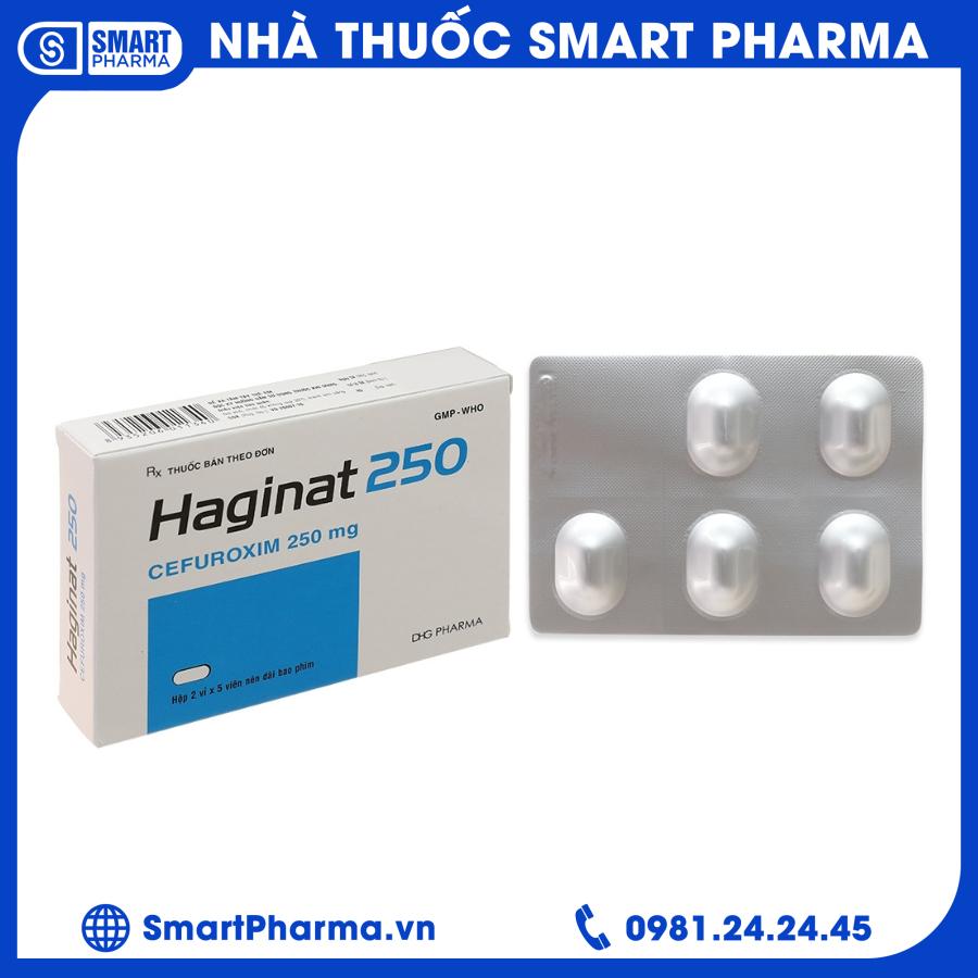 Haginat250mg gói Smart Pharma - Haginat250mg goi