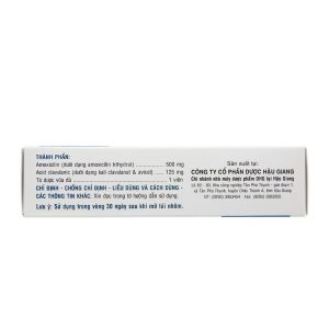 Smart Pharma - Thuốc Klamentin 500/125 DHG Pharma điều trị viêm xoang, viêm tai giữa, viêm phế quản (3 vỉ x 4 viên) 2 Smart Pharma - Klamentin 500 125 3