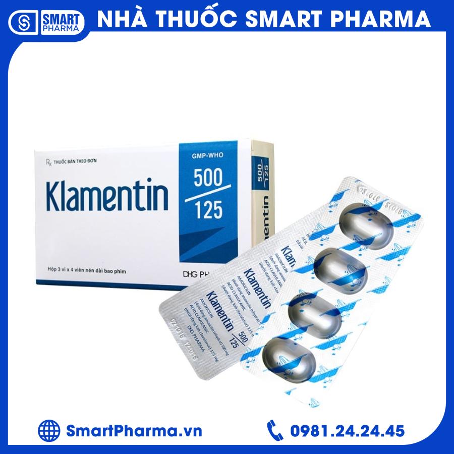 Klamentin 500_125 Smart Pharma - Klamentin 500 125