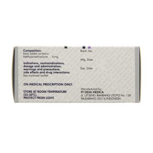 Smart Pharma - Viên nén Medexa 4mg chống viêm, giảm viêm khớp dạng thấp (10 vỉ x 10 viên) 1 Smart Pharma - Medexa 2