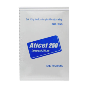 Smart Pharma - Cốm pha hỗn dịch Aticef 250mg DHG Pharma trị nhiễm khuẩn, nhiễm trùng (24 gói x 1,5 g) 4 Smart Pharma - Nha thuoc Smart Pharma 2026 10 21T094646.099