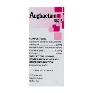 Smart Pharma - Thuốc Augbactam 562,5mg Mekophar điều trị nhiễm khuẩn đường hô hấp trên và tiết niệu (12 gói x 3.2g) 3 Smart Pharma - Nha thuoc Smart Pharma 2026 10 22T110508.919