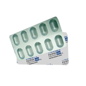 Smart Pharma - Viên nén Pacfon 200 USP điều trị bệnh đường hô hấp, viêm phổi cấp (1 vỉ x 10 viên) 2 Smart Pharma - Pacfon 3