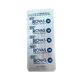 Smart Pharma - Thuốc Rovas 3M DHG điều trị nhiễm khuẩn đường hô hấp, da (2 vỉ x 5 viên) 2 Smart Pharma - ROVAS 3M 3