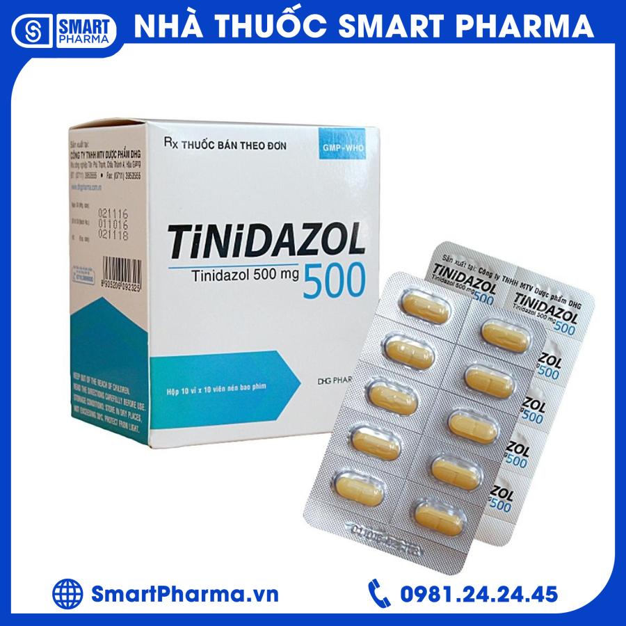 Tinidazol 500mg Smart Pharma - Tinidazol 500mg
