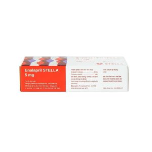 Smart Pharma - Thuốc Enalapril 5mg điều trị tăng huyết áp, suy tim sung huyết (3 vỉ x 10 viên) 1 Smart Pharma - asp 4 1