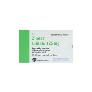 Smart Pharma - Thuốc Zinnat tablets 125mg điều trị các chứng nhiễm khuẩn (1 vỉ x 10 viên) 1 Smart Pharma - zin1
