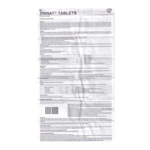 Smart Pharma - Thuốc Zinnat tablets 125mg điều trị các chứng nhiễm khuẩn (1 vỉ x 10 viên) 2 Smart Pharma - zin2