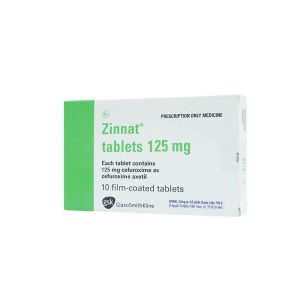 Smart Pharma - Thuốc Zinnat tablets 125mg điều trị các chứng nhiễm khuẩn (1 vỉ x 10 viên) 3 Smart Pharma - zin3