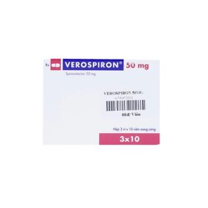 Smart Pharma - Thuốc Verospiron 50mg điều trị tăng huyết áp (3 vỉ x 10 viên) 1 Smart Pharma - 1 13