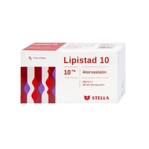 Smart Pharma - Viên nén Lipistad 10mg điều trị tăng cholesterol (3 vỉ x 10 viên) 1 Smart Pharma - 1 2