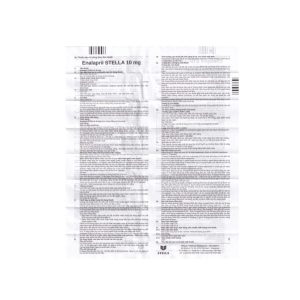 Smart Pharma - Thuốc Enalapril 10mg điều trị tăng huyết áp, suy tim sung huyết (3 vỉ x 10 viên) 2 Smart Pharma - 2 5
