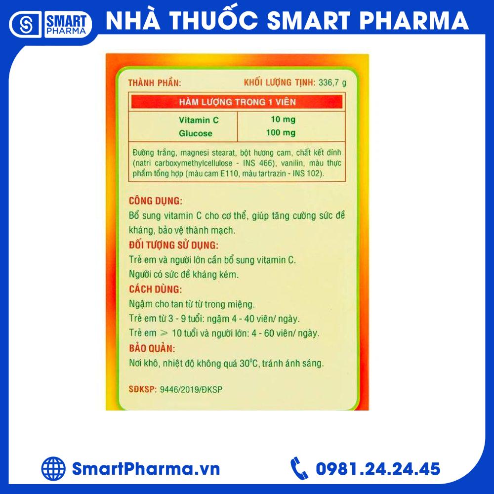Viên ngậm Bipp C DHG Pharma Smart Pharma - 2 7