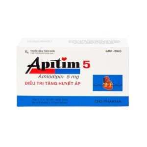 Smart Pharma - Thuốc Apitim 5mg điều trị tăng huyết áp (3 vỉ x 10 viên) 2 Smart Pharma - 3 1