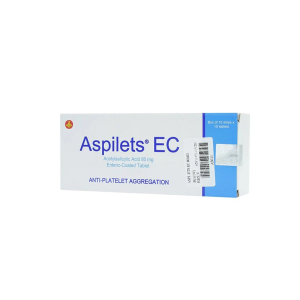 Smart Pharma - Thuốc Aspilets EC 80mg phòng ngừa nhồi máu cơ tim, đột quỵ (10 vỉ x 10 viên) 4 Smart Pharma - 4 1