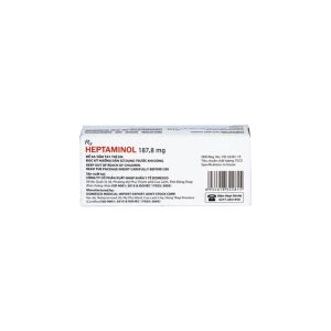 Smart Pharma - Thuốc Heptaminol 187,8mg điều trị triệu chứng trong hạ huyết áp tư thế (2 vỉ x 10 viên) 4 Smart Pharma - 4 10