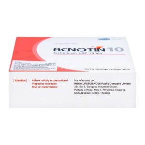 Smart Pharma - Thuốc Acnotin 10mg MEGA We care điều trị mụn trứng cá nặng (3 vỉ x 10 viên) 1 Smart Pharma - Acnotin 10mg 2