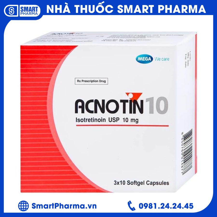 Acnotin 10mg Smart Pharma - Acnotin 10mg