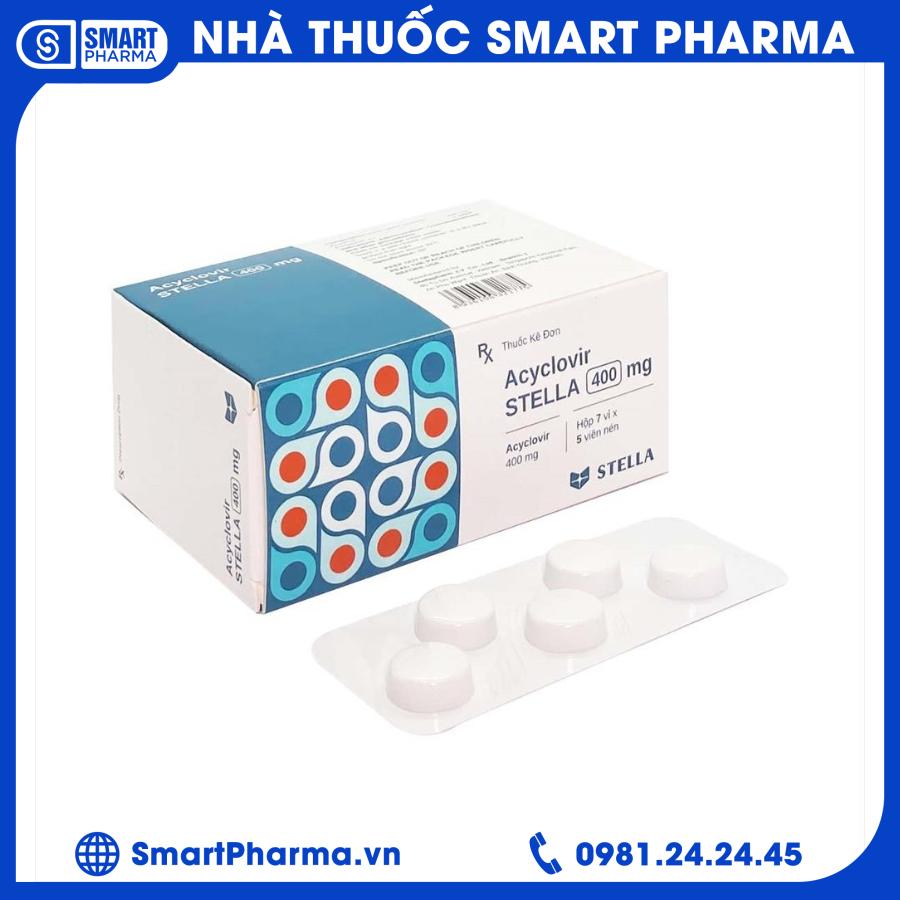 Acyclovir 400mg Smart Pharma - Acyclovir 400mg