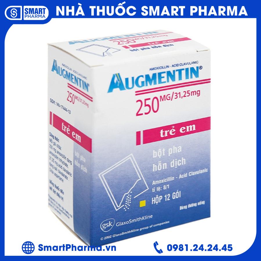 Augmentin 250mg_31,25mg Smart Pharma - Augmentin 250mg 3125mg