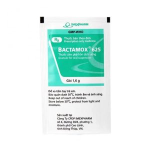 Smart Pharma - Thuốc cốm Bactamox 625 điều trị nhiễm khuẩn (12 gói) 2 Smart Pharma - Bactamox 3