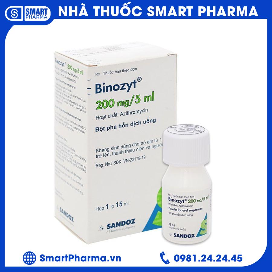 Binozyt 200mg_5ml Smart Pharma - Binozyt 200mg 5ml