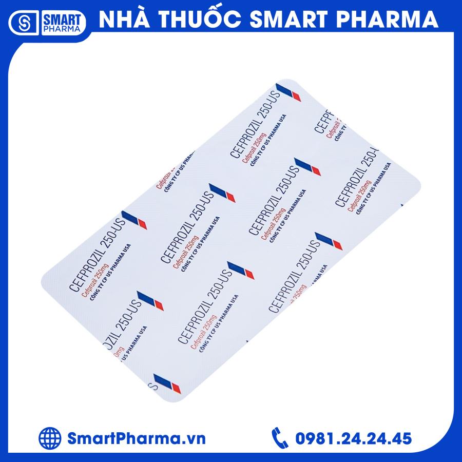 Cefprozil 250mg (4) Smart Pharma - Cefprozil 250mg 4