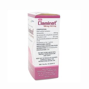 Smart Pharma - Thuốc bột Claminat IMP 500mg/62.5mg điều trị nhiễm khuẩn (12 gói) 1 Smart Pharma - Claminat 500mg 625 2