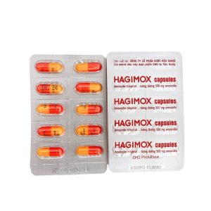 Smart Pharma - Thuốc Hagimox Capsules 500mg điều trị nhiễm khuẩn (10 vỉ x 10 viên) 1 Smart Pharma - Hagimox 2
