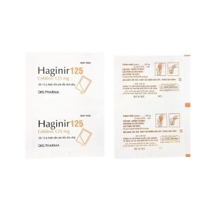 Smart Pharma - Cốm Haginir 125 DHG điều trị nhiễm khuẩn (24 gói) 1 Smart Pharma - Haginir 125 2
