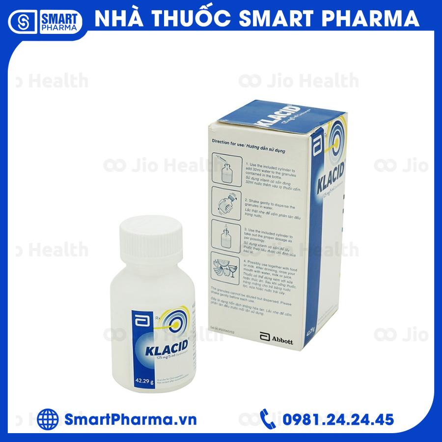 Klacid SR 125mg_5ml (3) Smart Pharma - Klacid SR 125mg 5ml 3