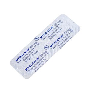 Smart Pharma - Viên nén Mydocalm 50mg điều trị triệu chứng co cứng cơ sau đột quỵ (3 vỉ x 10 viên) 3 Smart Pharma - Mydocalm 50mg