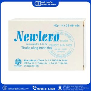Smart Pharma - Thuốc Newlevo tránh thai an toàn và hiệu quả (1 vỉ x 28 viên) 2 Smart Pharma - NT SMART PHARMA 20