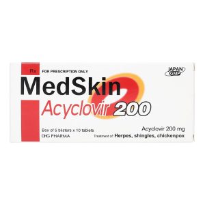 Smart Pharma - Thuốc MedSkin 200 DHG Pharma điều trị các trường hợp nhiễm Herpes (5 vỉ x 10 viên) 1 Smart Pharma - NT SMART PHARMA 2026 09 05T133025.049
