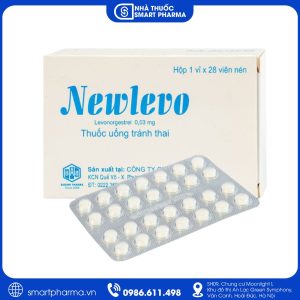 Thuốc Newlevo tránh thai an toàn và hiệu quả (1 vỉ x 28 viên)