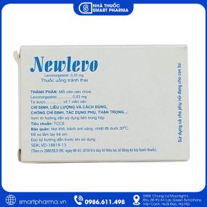Smart Pharma - Thuốc Newlevo tránh thai an toàn và hiệu quả (1 vỉ x 28 viên) 1 Smart Pharma - NT SMART PHARMA 22