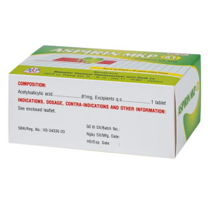 Smart Pharma - Thuốc Aspirin 81mg Mekophar phòng ngừa nhồi máu cơ tim, đột quỵ (10 vỉ x 10 viên) 3 Smart Pharma - Nha thuoc Smart Pharma 2026 10 19T170941.742