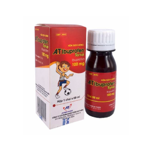 Thuốc A.T Ibuprofen Syrup An Thiên giảm đau, hạ sốt, kháng viêm (60ml)