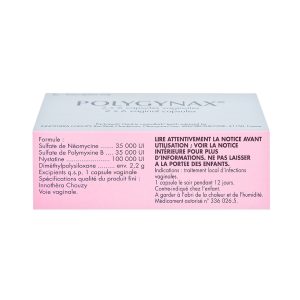 Smart Pharma - Viên đặt âm đạo Polygynax điều trị viêm âm đạo, âm hộ - âm đạo (2 vỉ x 6 viên) 1 Smart Pharma - Polygynax 2