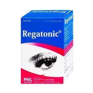 Thuốc Regatonic hỗ trợ điều trị bệnh lý cận thị, quáng gà, mỏi mắt, giảm thị lực (6 vỉ x 10 viên)